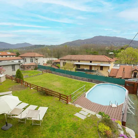 Laura Private Pool And Garden - Happy Vila Besozzo